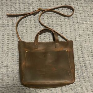 Portland leather mini crossbody